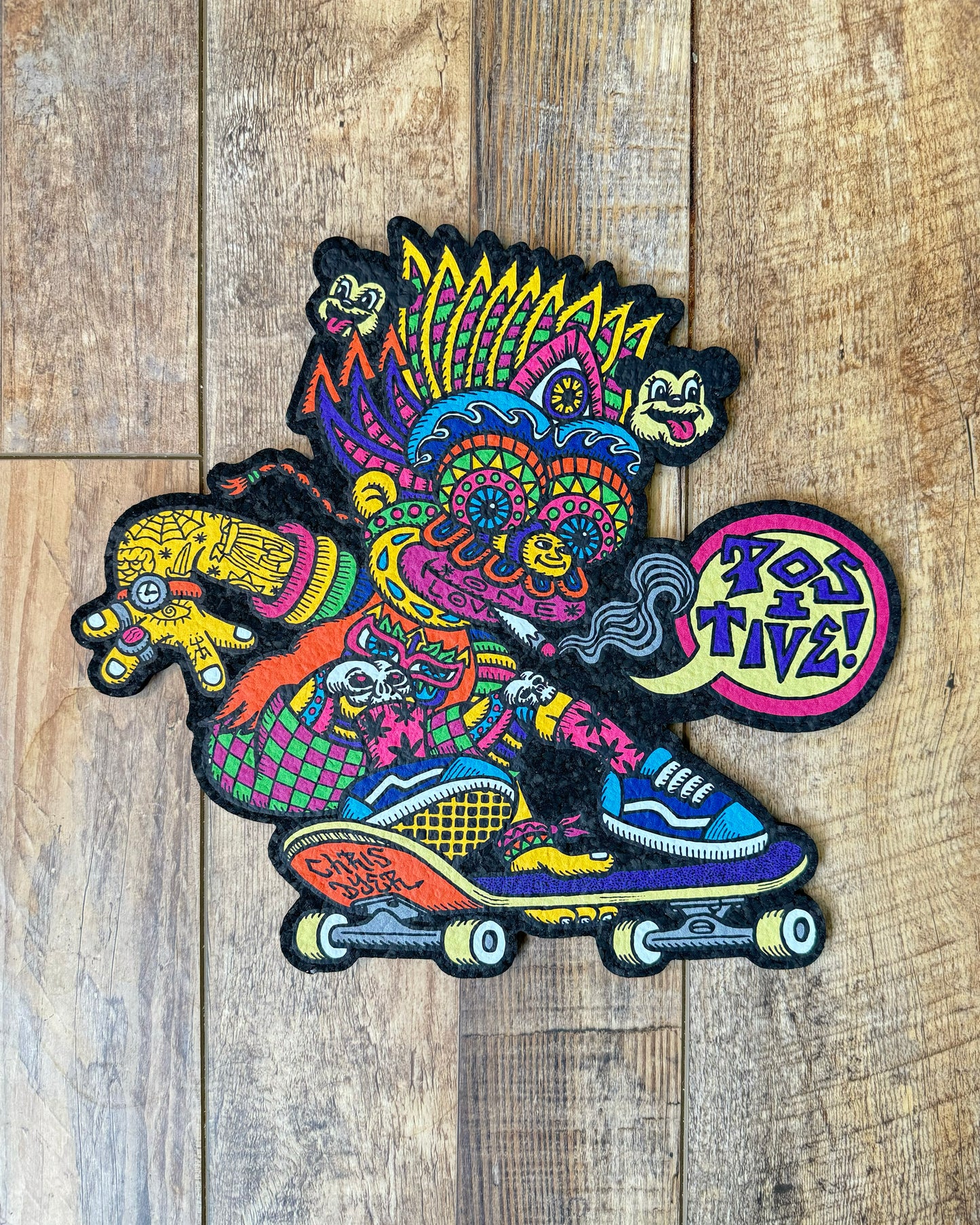Skater Bart Chris Dyer Mood Mat