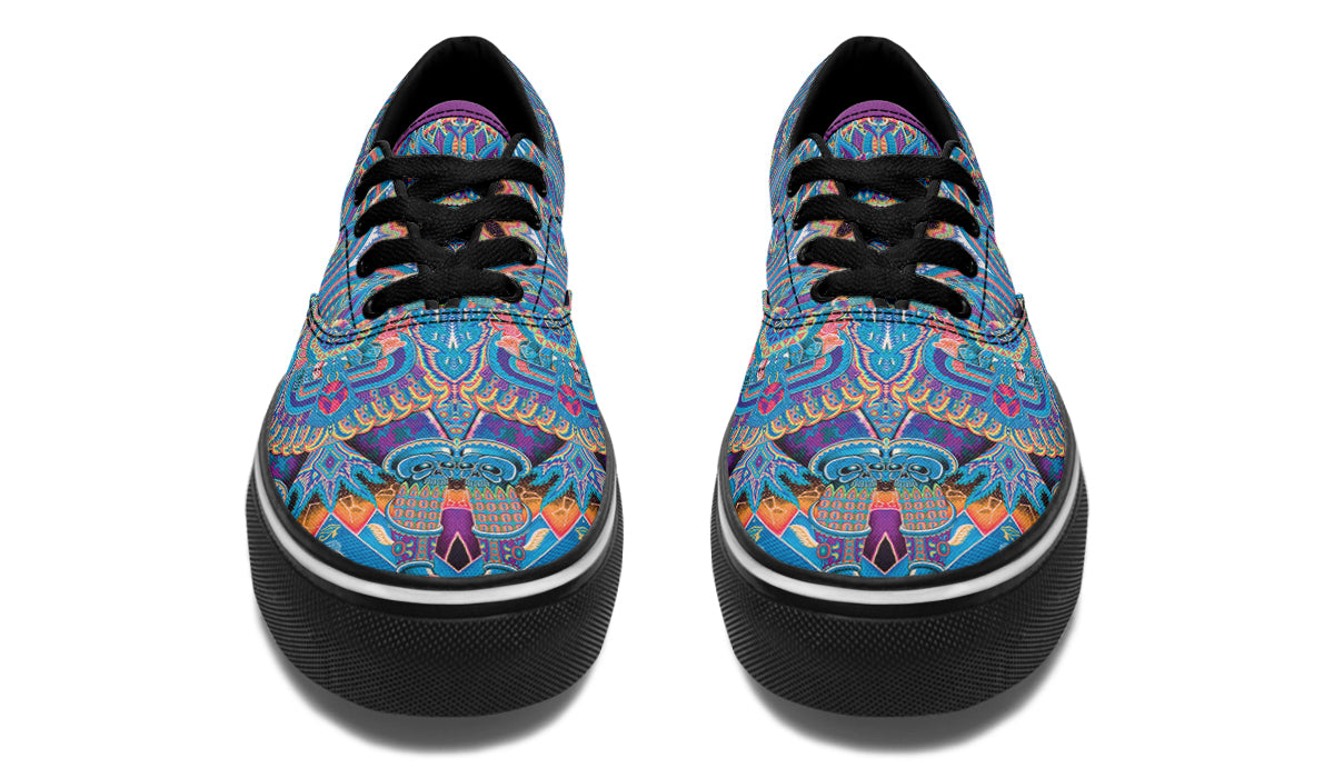 "Neo Human Pattern Inverted" Classic Shoes