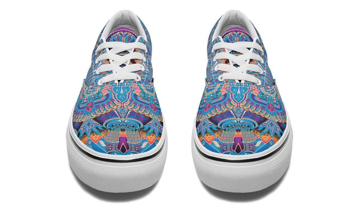 "Neo Human Pattern Inverted" Classic Shoes