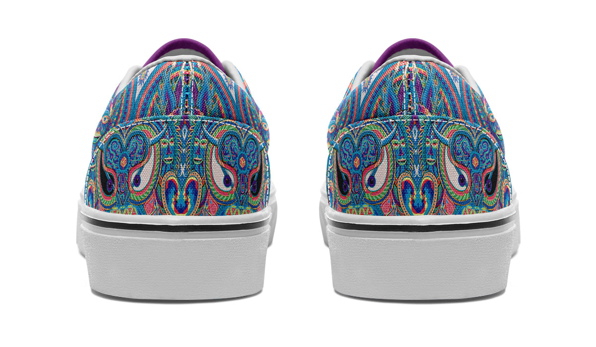 "Neo Human Pattern Inverted" Classic Shoes