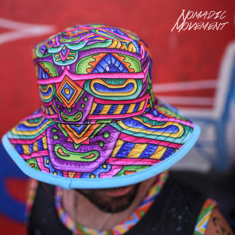 Nomadic Movement x Chris Dyer Reversible Bucket Hat
