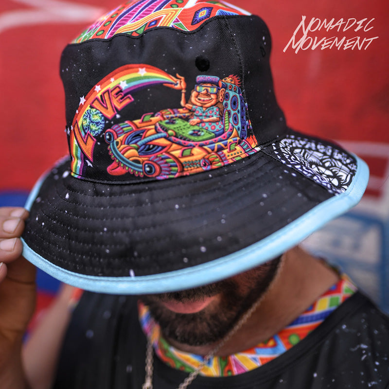 Nomadic Movement x Chris Dyer Reversible Bucket Hat