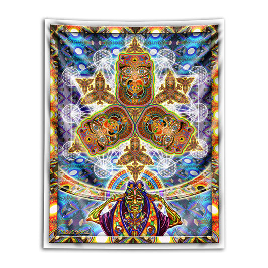 "Healing Fractal Dimension" Tapestry