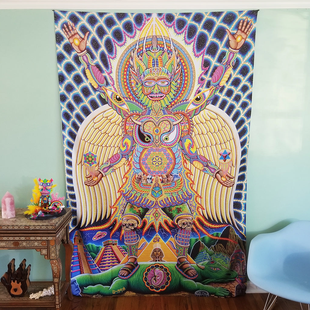 "Neo Human Evolution" Tapestry