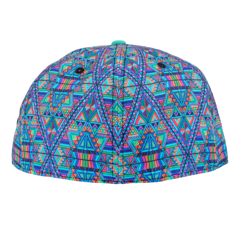 DMT Triangles Black Fitted Hat