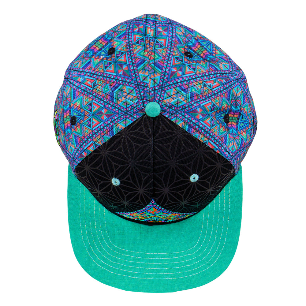 DMT Triangles Black Fitted Hat