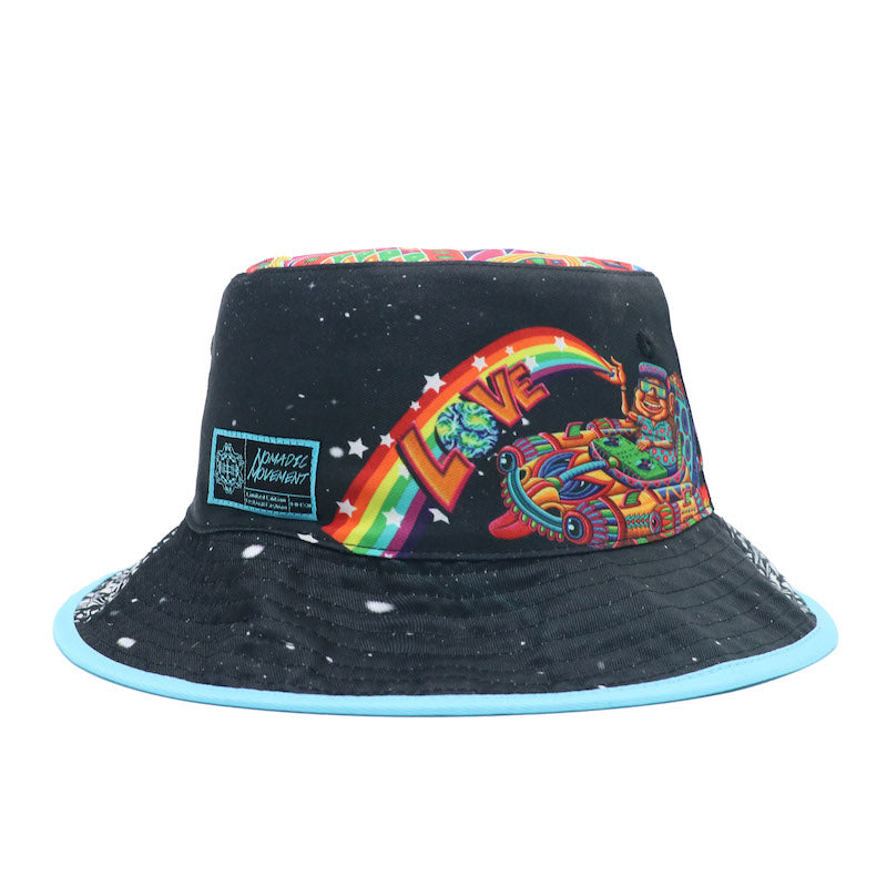 Nomadic Movement x Chris Dyer Reversible Bucket Hat