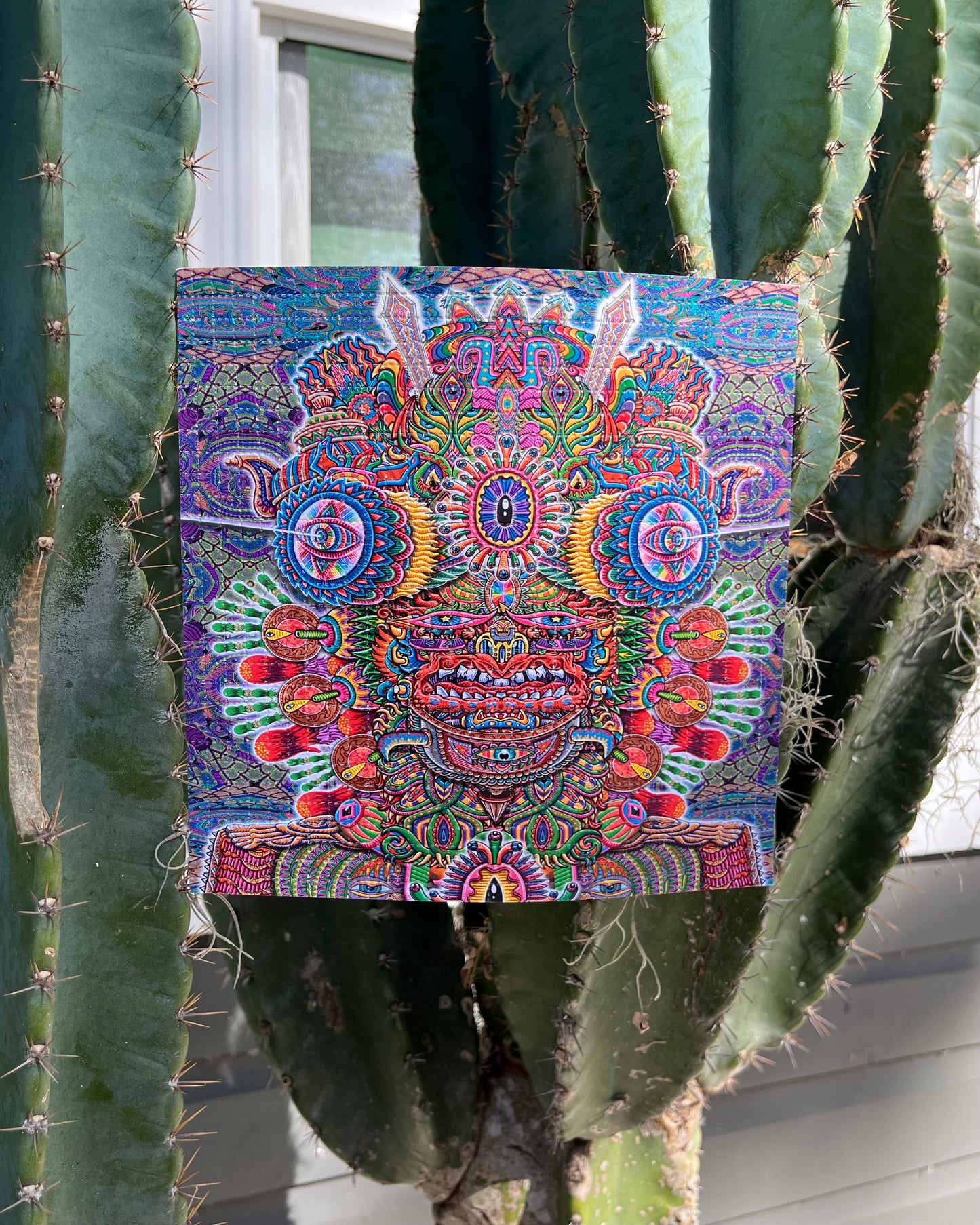 "Open Your Eyes" Blotter Art