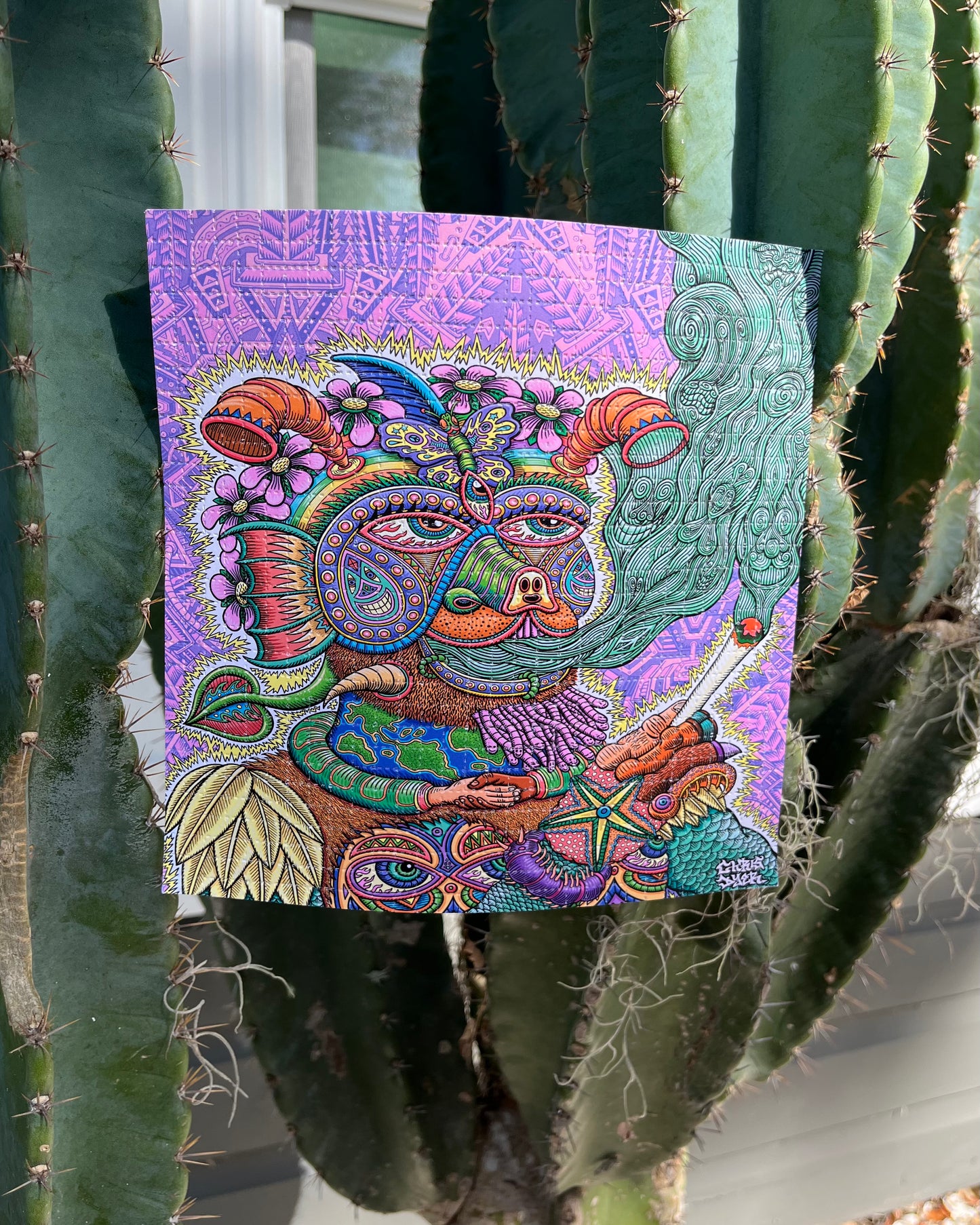 "Life" Blotter Art