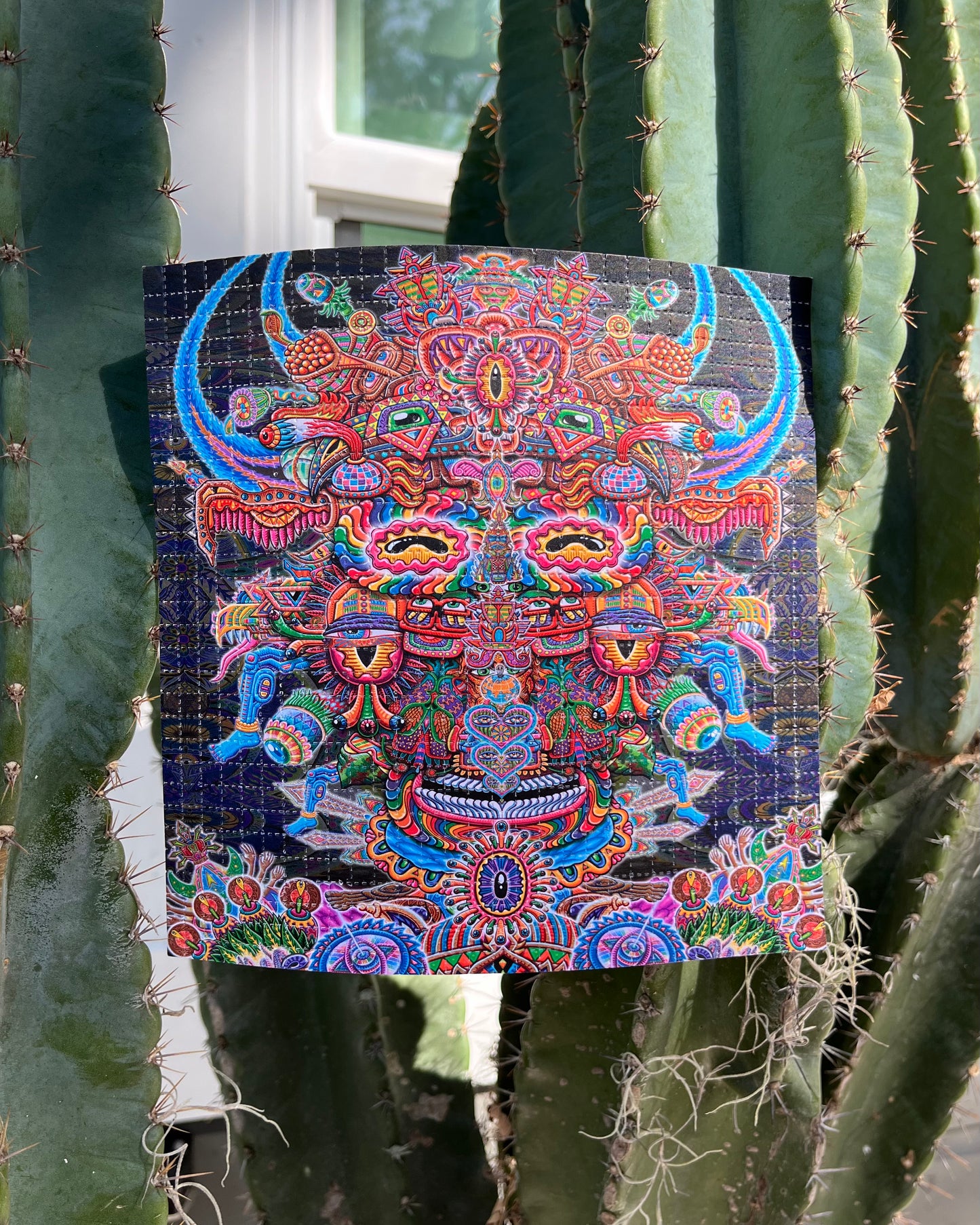 "Bullish" Blotter Art