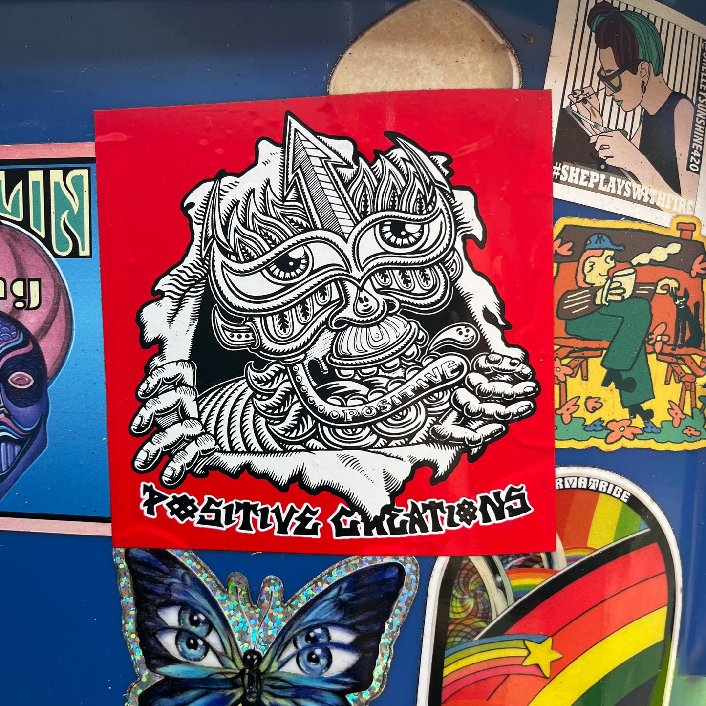 "Positive Ripper" Sticker