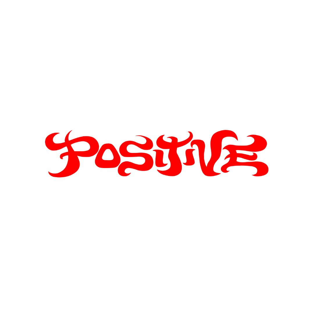 "Positive" Transfer Sticker
