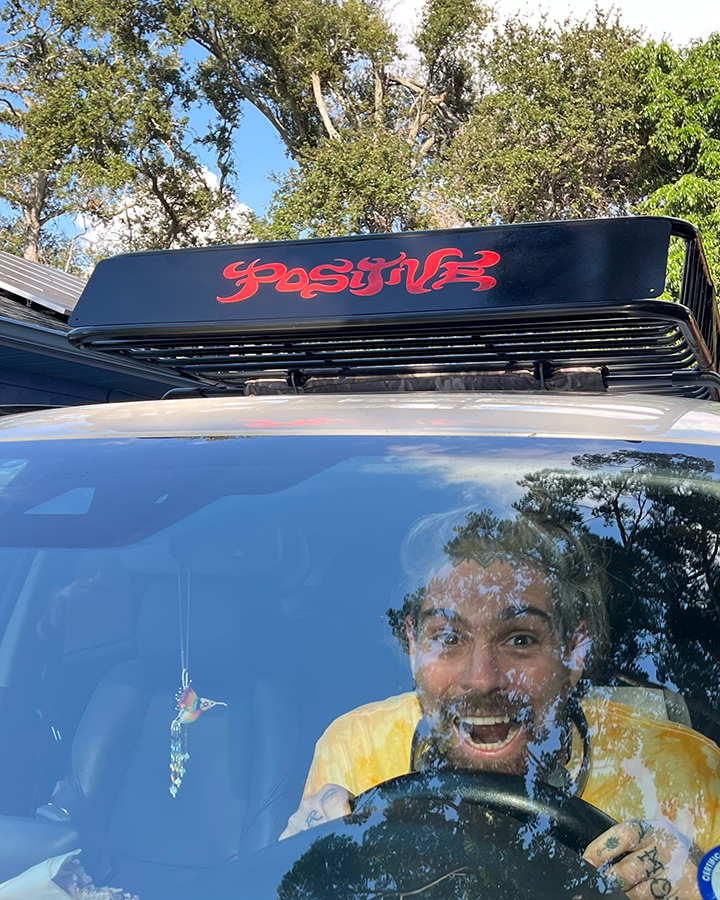 "Positive" Transfer Sticker