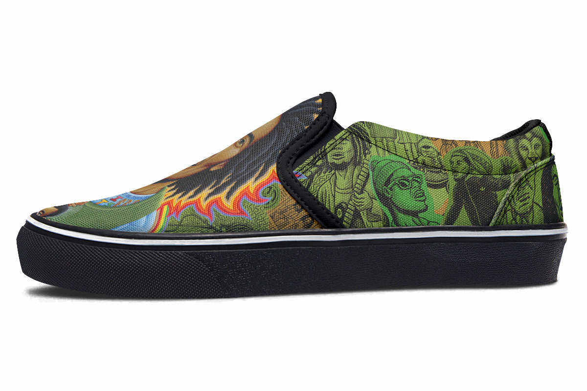 "Bob Marley Roots" Slipons