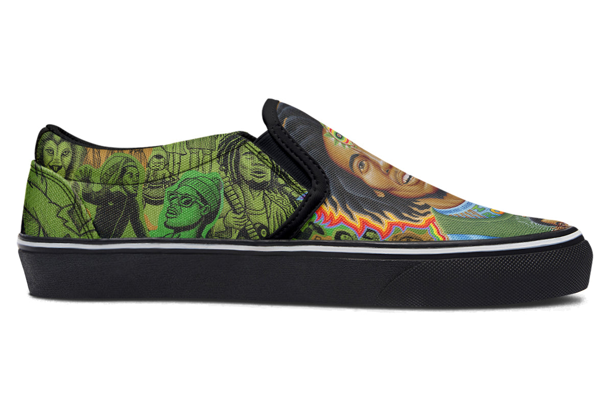 "Bob Marley Roots" Slipons