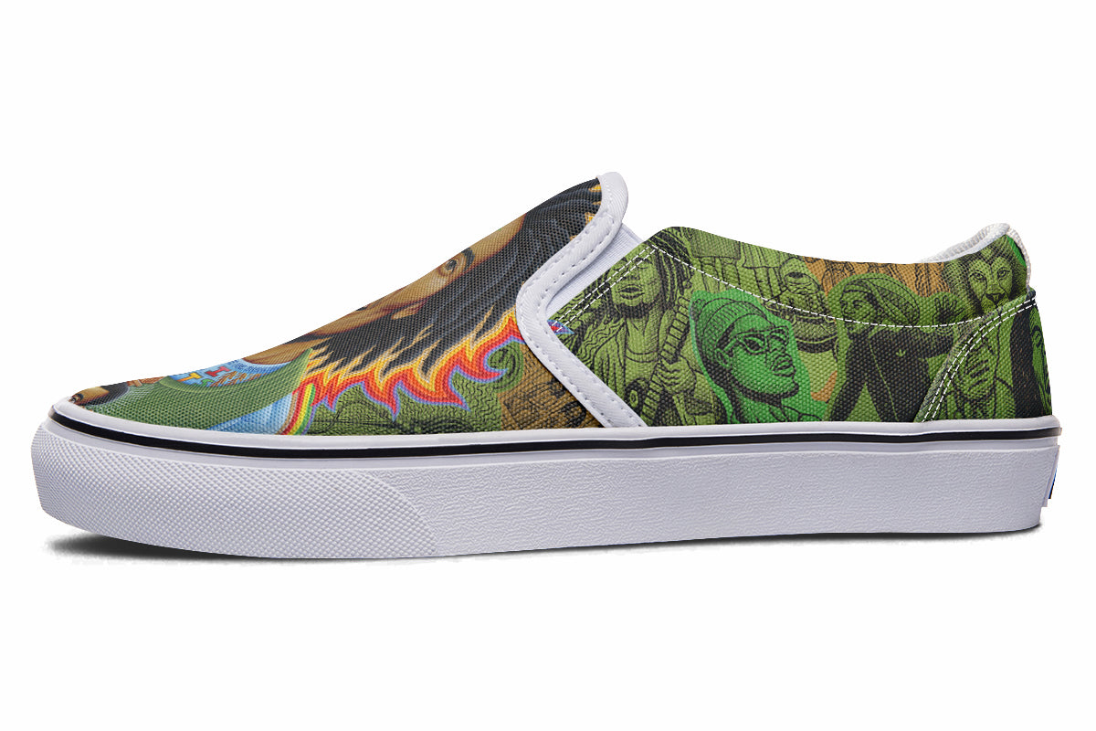 "Bob Marley Roots" Slipons
