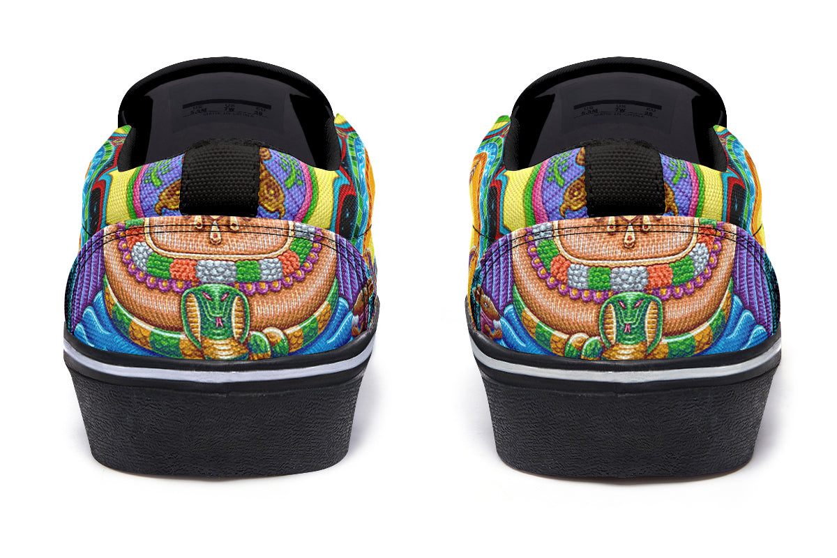 "Jai Ganesha" Slipons