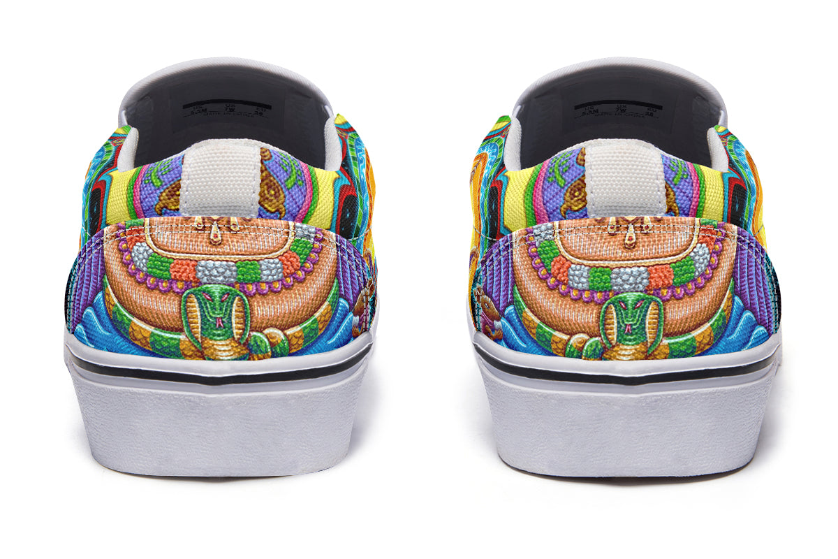 "Jai Ganesha" Slipons