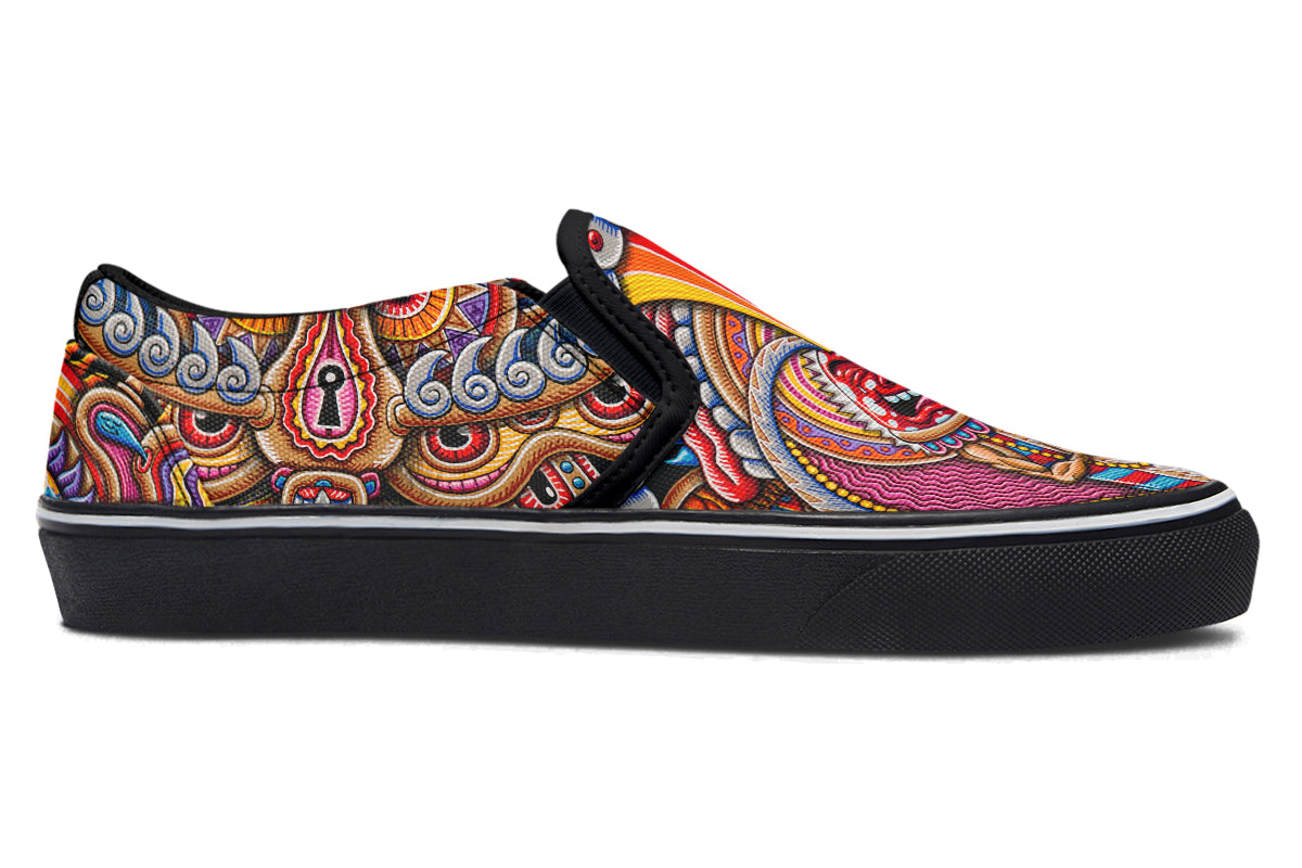 "Kundalini Rising" Slipons