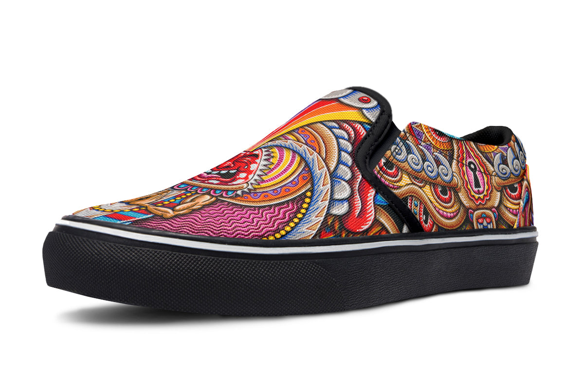 "Kundalini Rising" Slipons