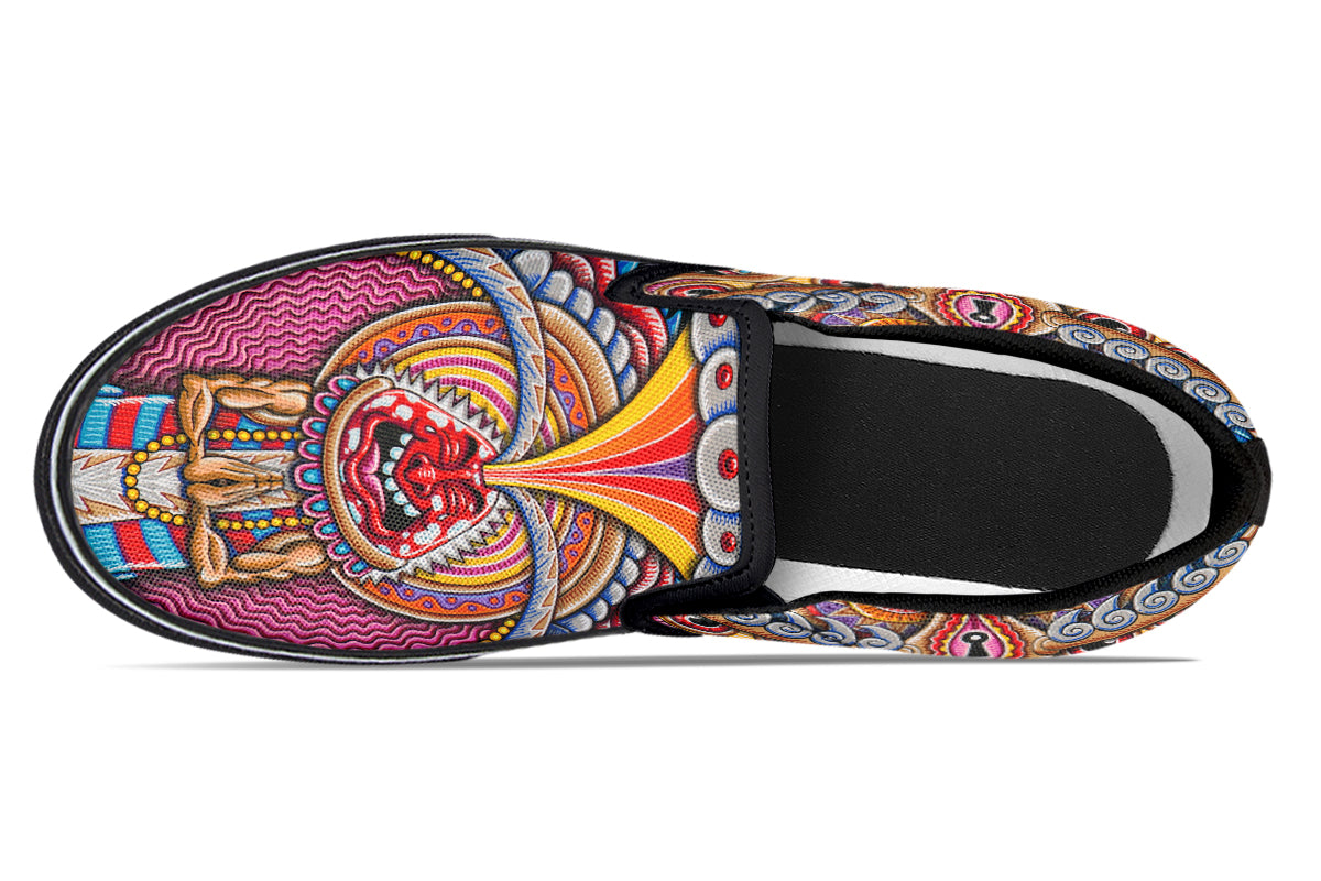 "Kundalini Rising" Slipons