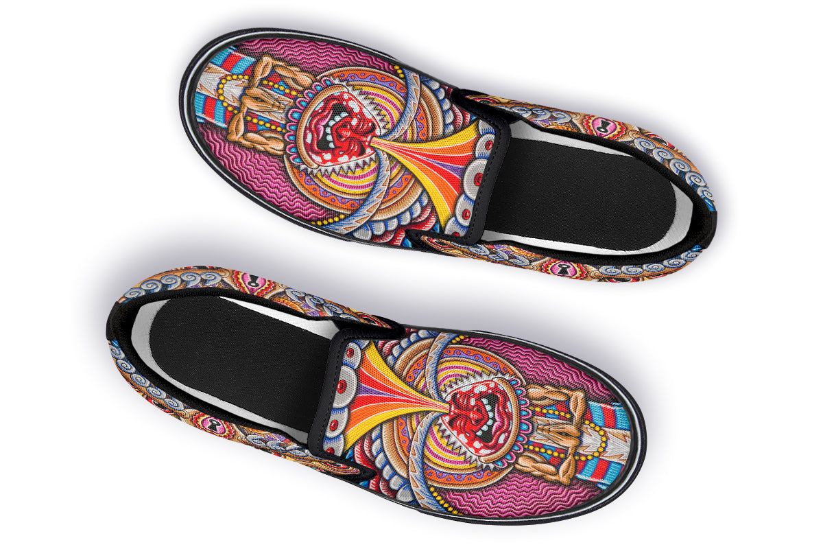 "Kundalini Rising" Slipons