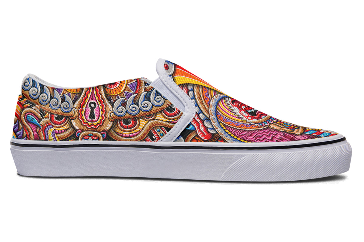 "Kundalini Rising" Slipons