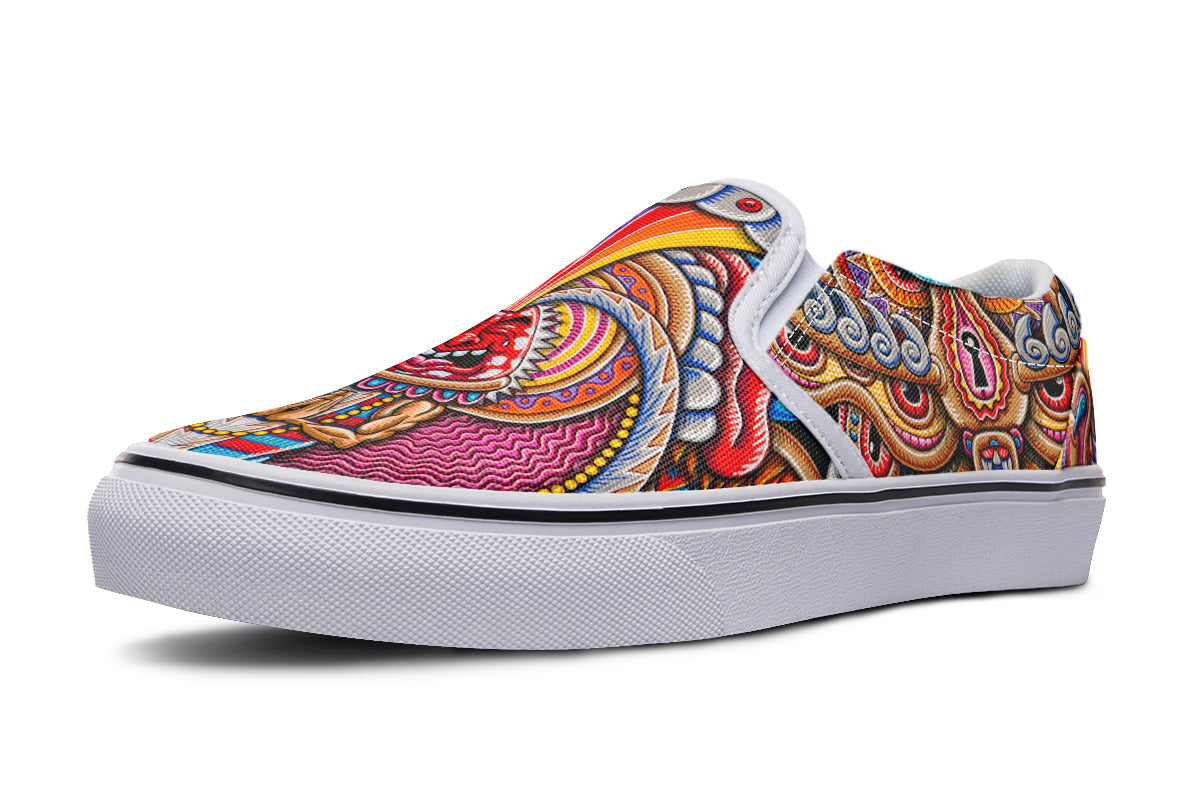 "Kundalini Rising" Slipons