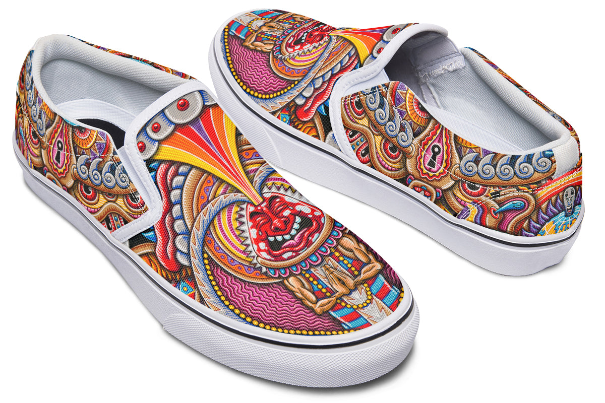 "Kundalini Rising" Slipons