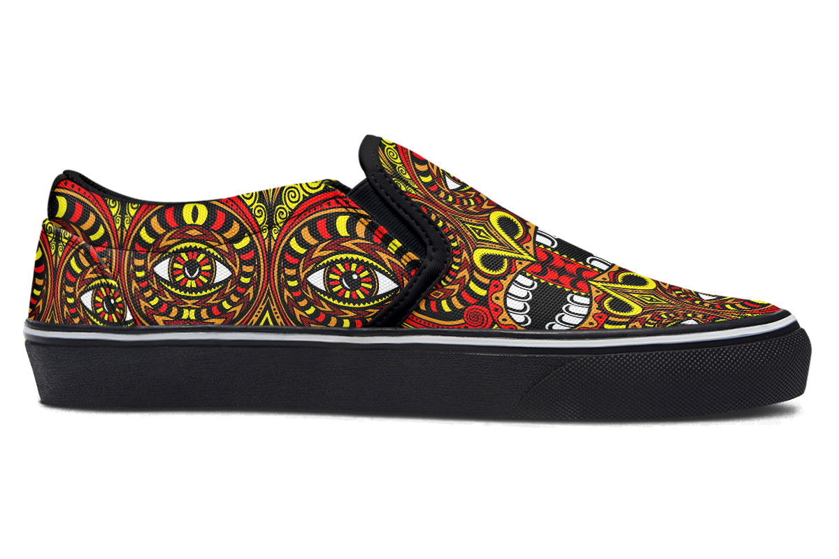 "Mega Ace Face" Slipons