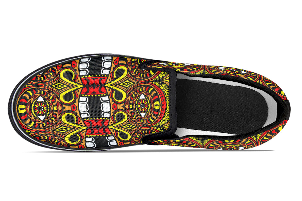 "Mega Ace Face" Slipons