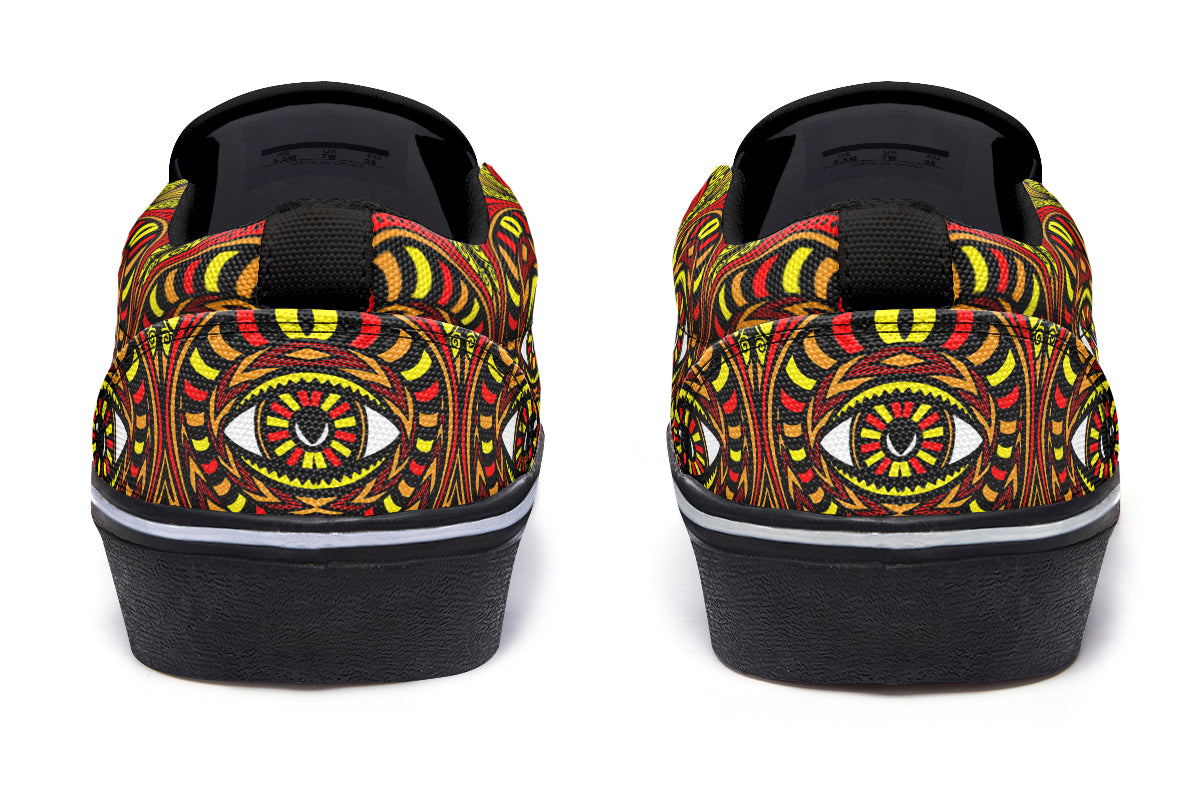 "Mega Ace Face" Slipons