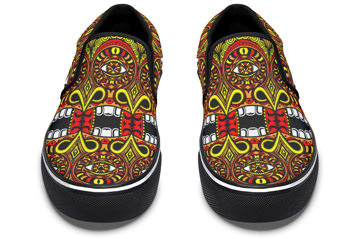 "Mega Ace Face" Slipons