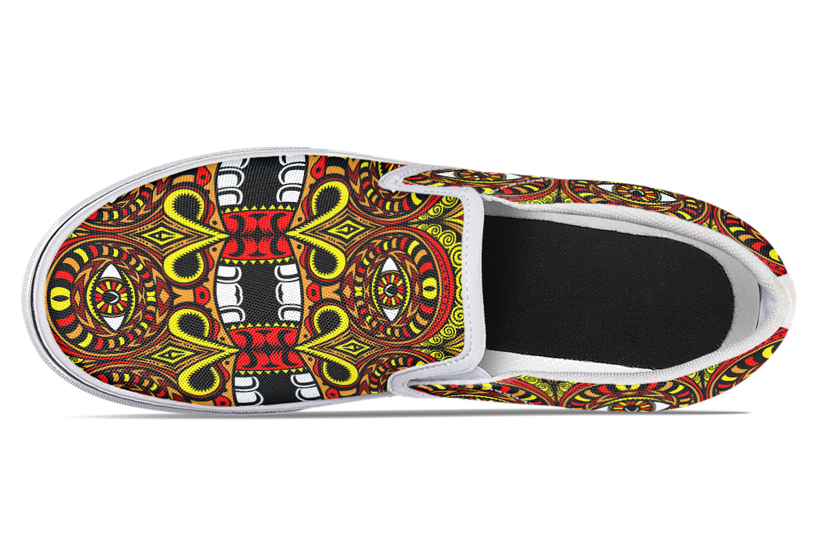 "Mega Ace Face" Slipons