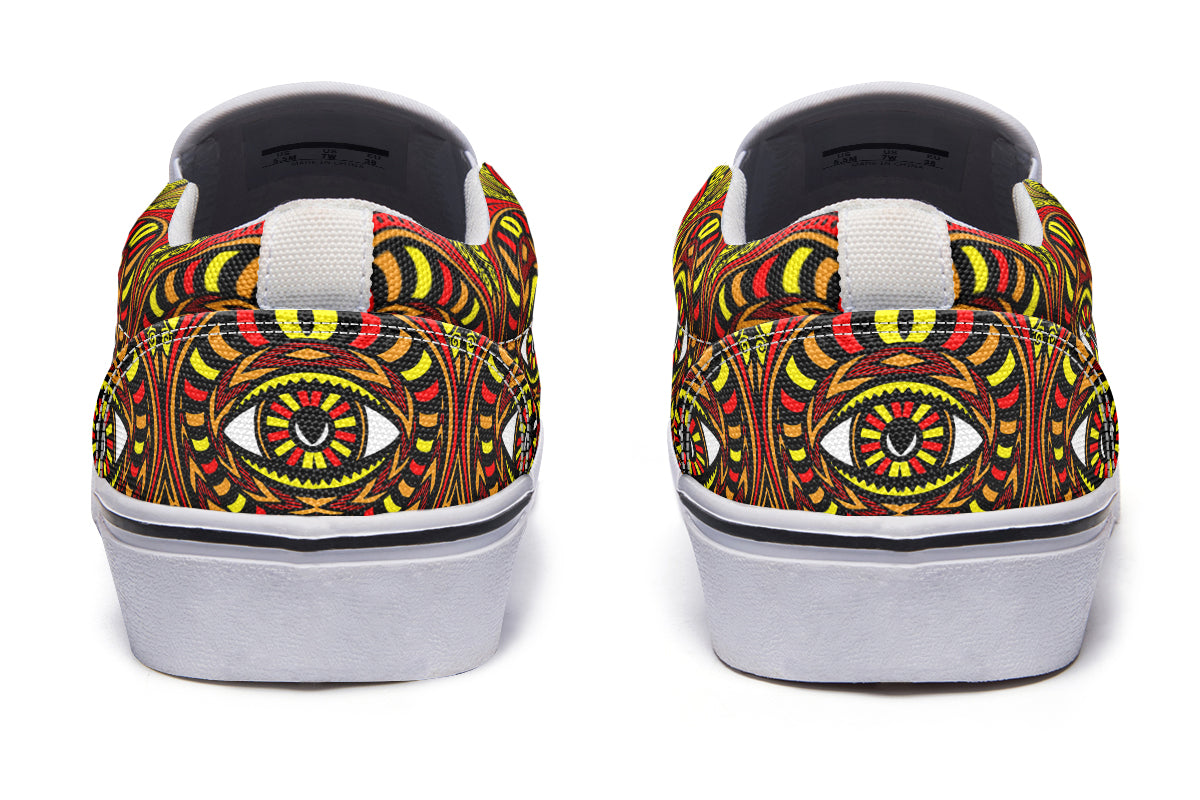 "Mega Ace Face" Slipons