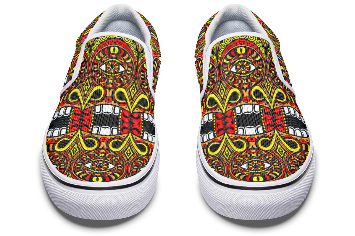 "Mega Ace Face" Slipons