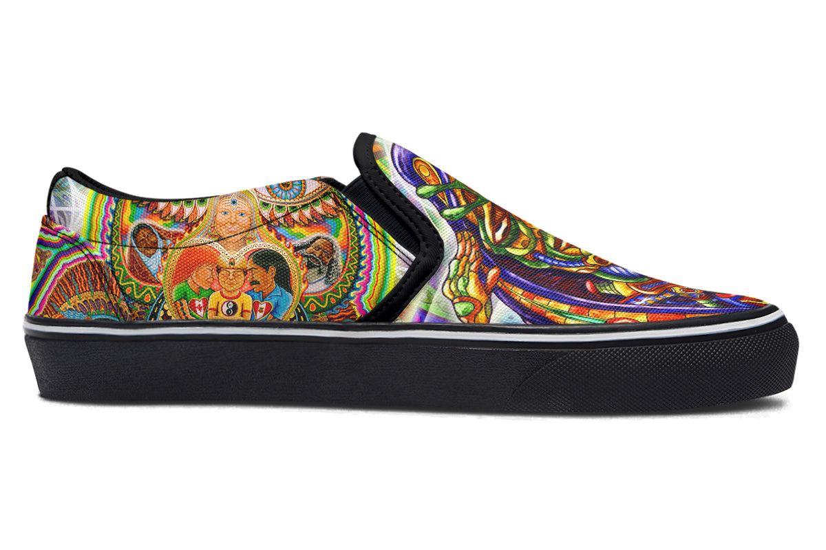 "Messeges From A Healing Fractal Dimention" Slipons