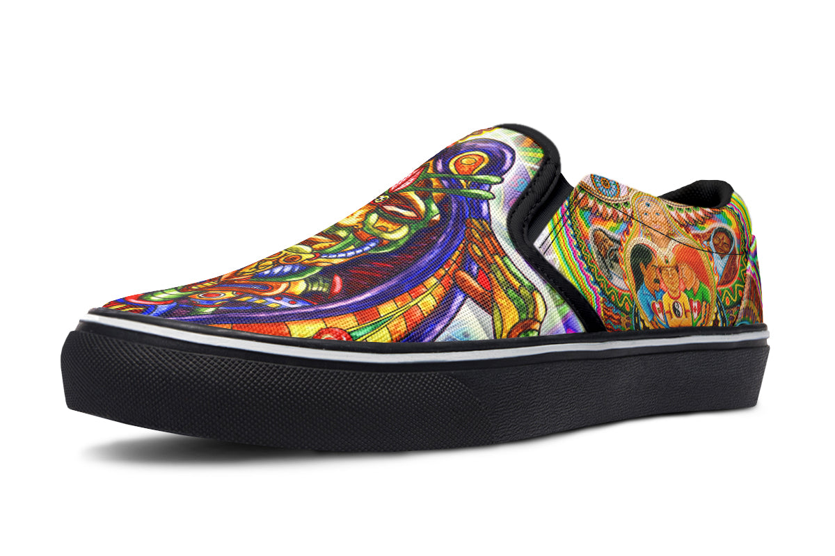"Messeges From A Healing Fractal Dimention" Slipons