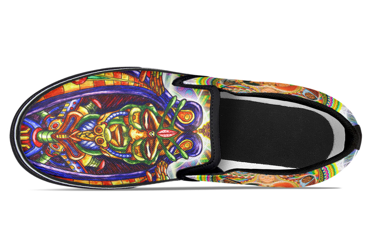 "Messeges From A Healing Fractal Dimention" Slipons