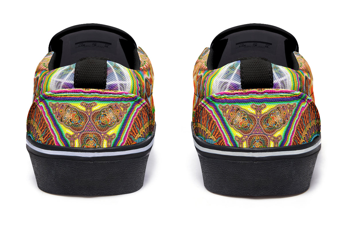 "Messeges From A Healing Fractal Dimention" Slipons