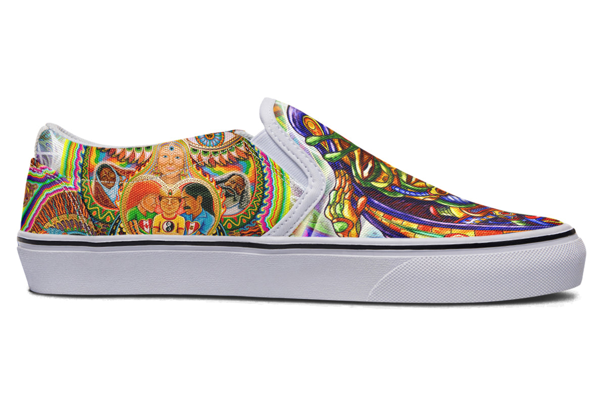 "Messeges From A Healing Fractal Dimention" Slipons