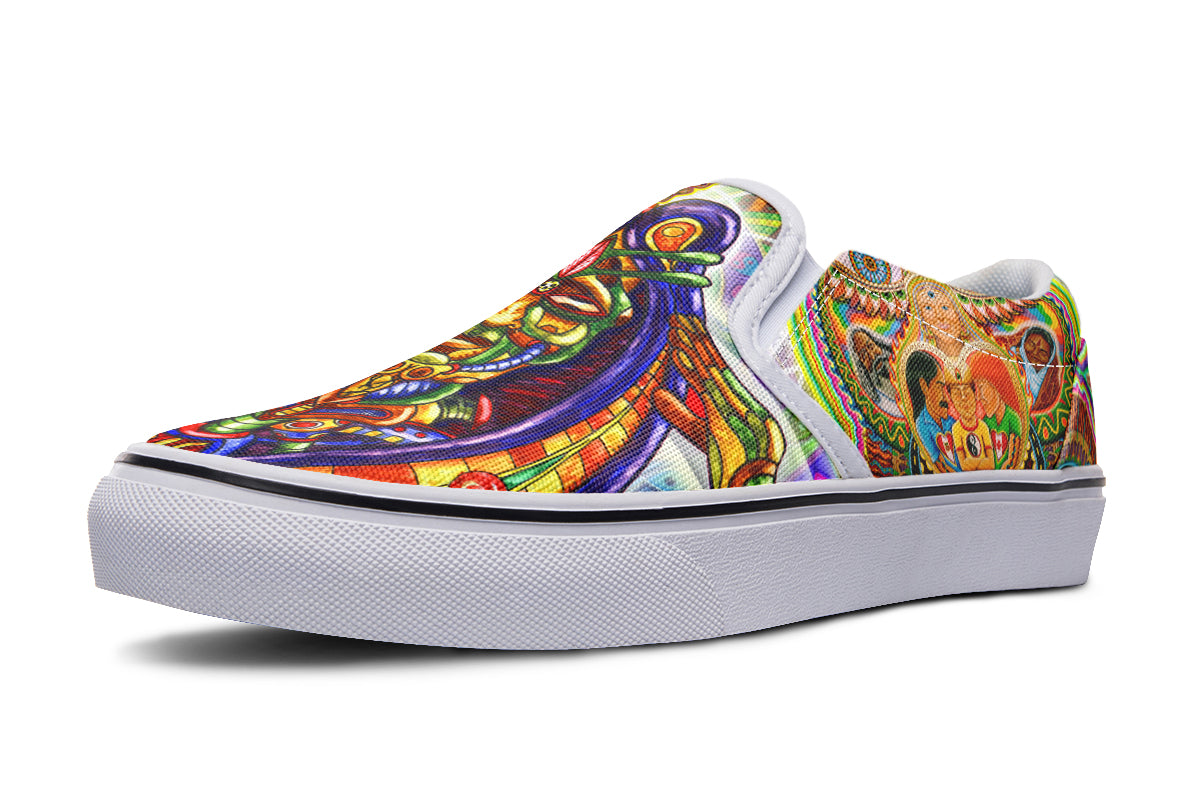 "Messeges From A Healing Fractal Dimention" Slipons