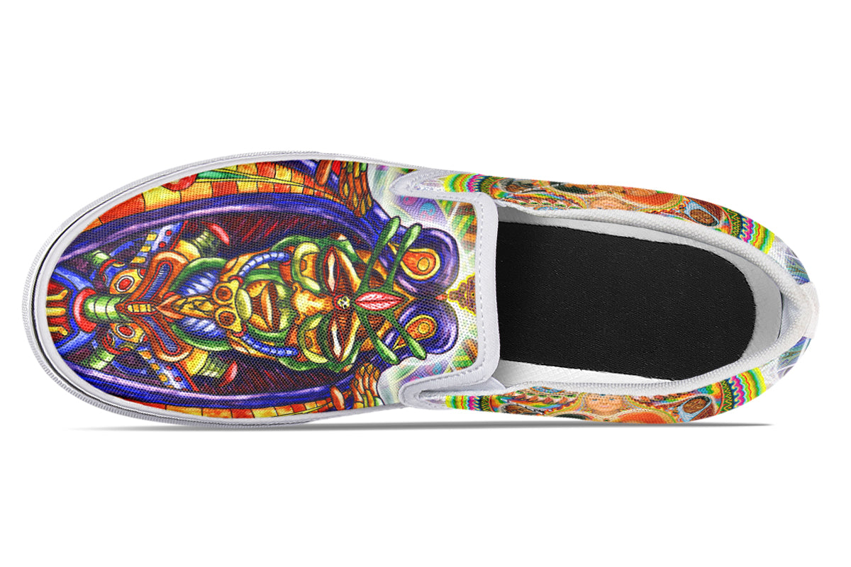 "Messeges From A Healing Fractal Dimention" Slipons