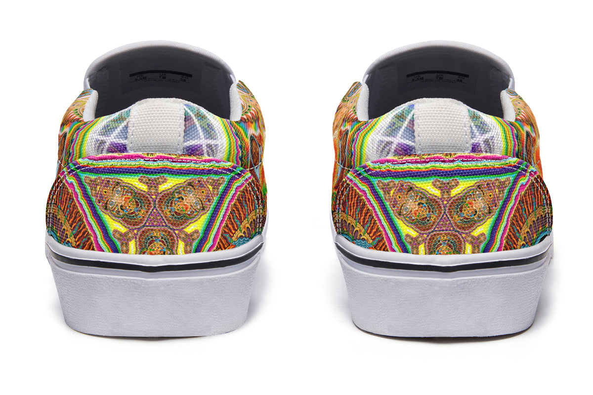 "Messeges From A Healing Fractal Dimention" Slipons