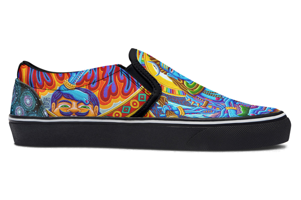 "Nataraja Shiva" Slipons