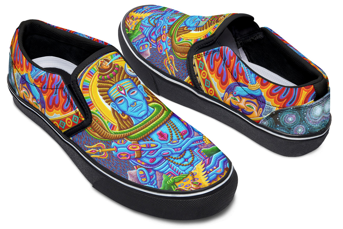 "Nataraja Shiva" Slipons