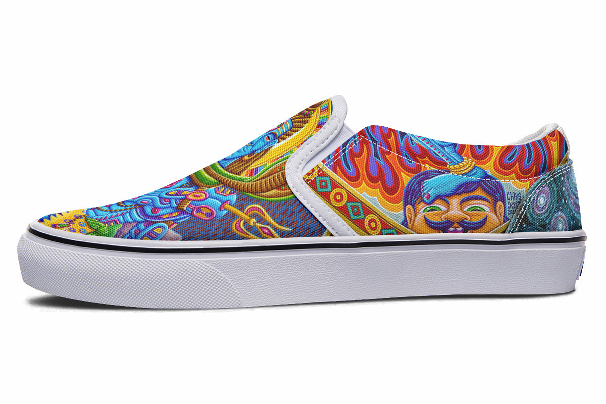 "Nataraja Shiva" Slipons