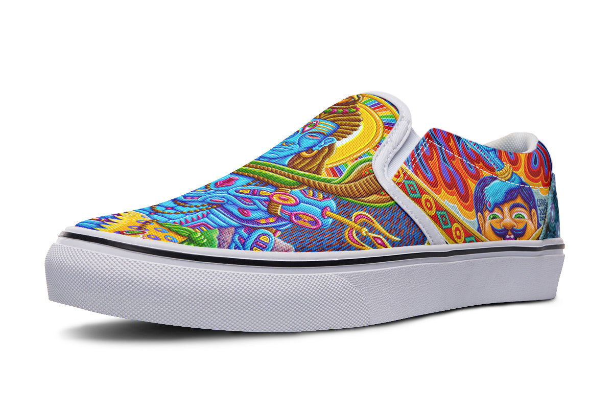 "Nataraja Shiva" Slipons