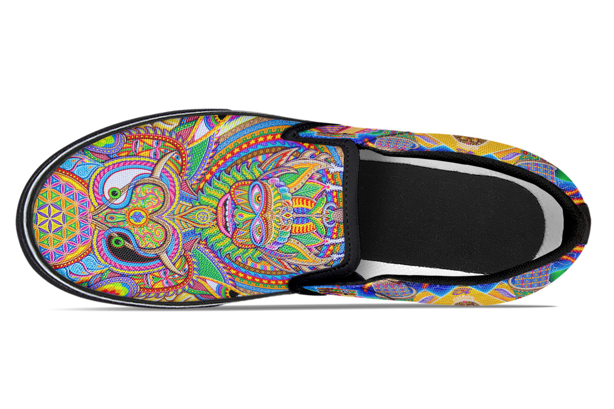 "Neo Human Evolution RGB" Slipons