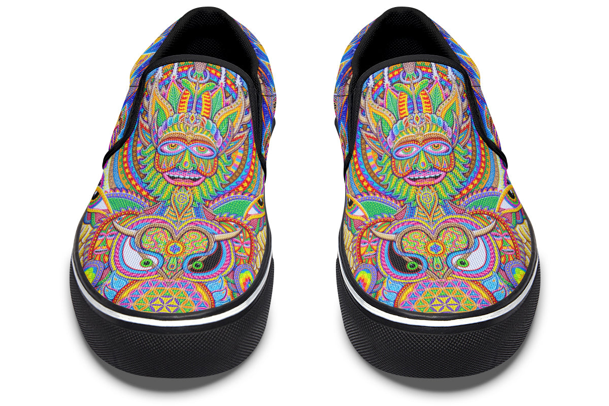 "Neo Human Evolution RGB" Slipons